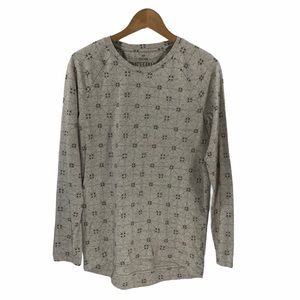 Roots Canada Long Sleeve Patterned Tee T-shirt